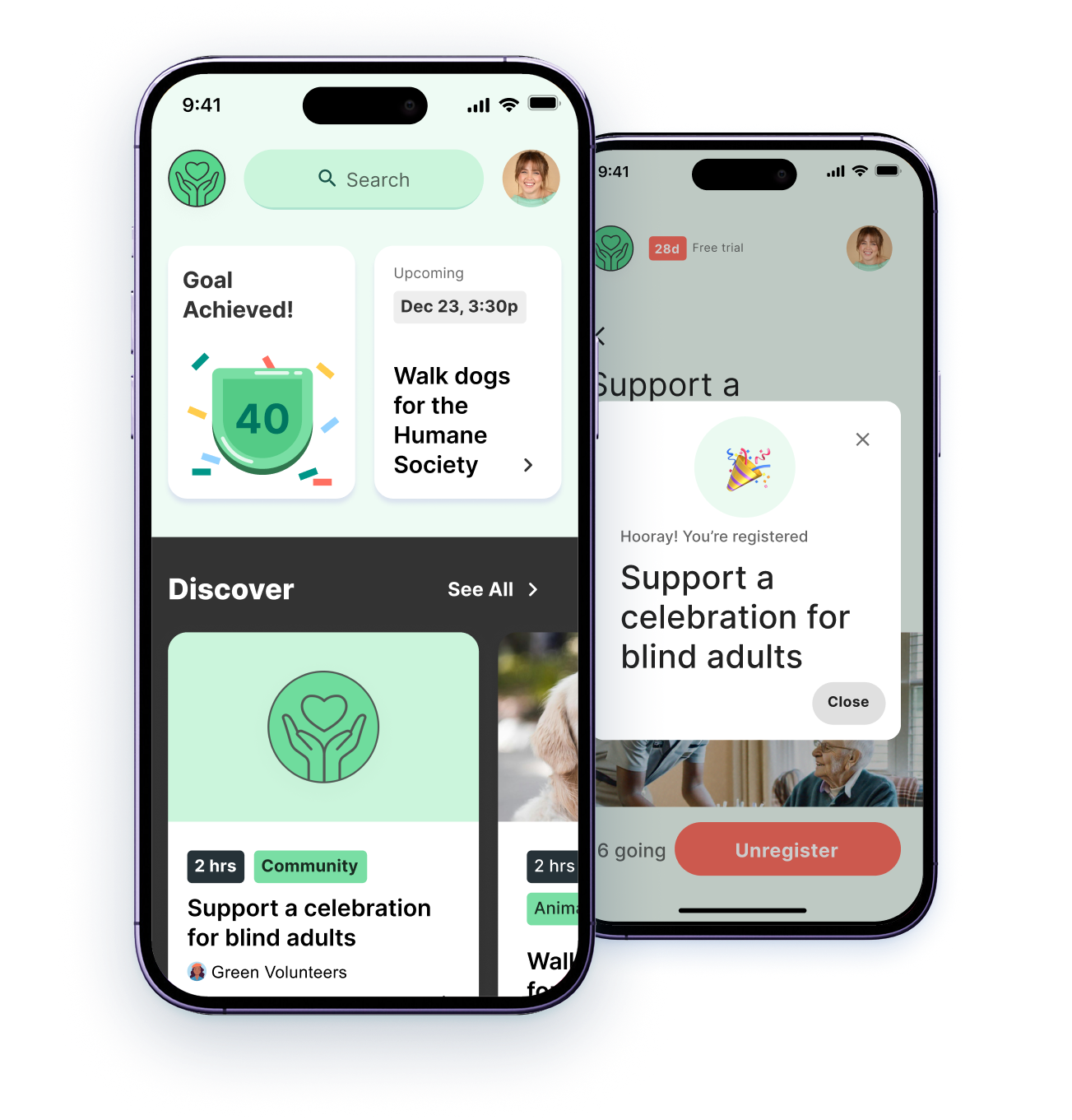 Student Volunteering App